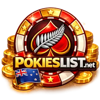 PokiesList NZ Logo